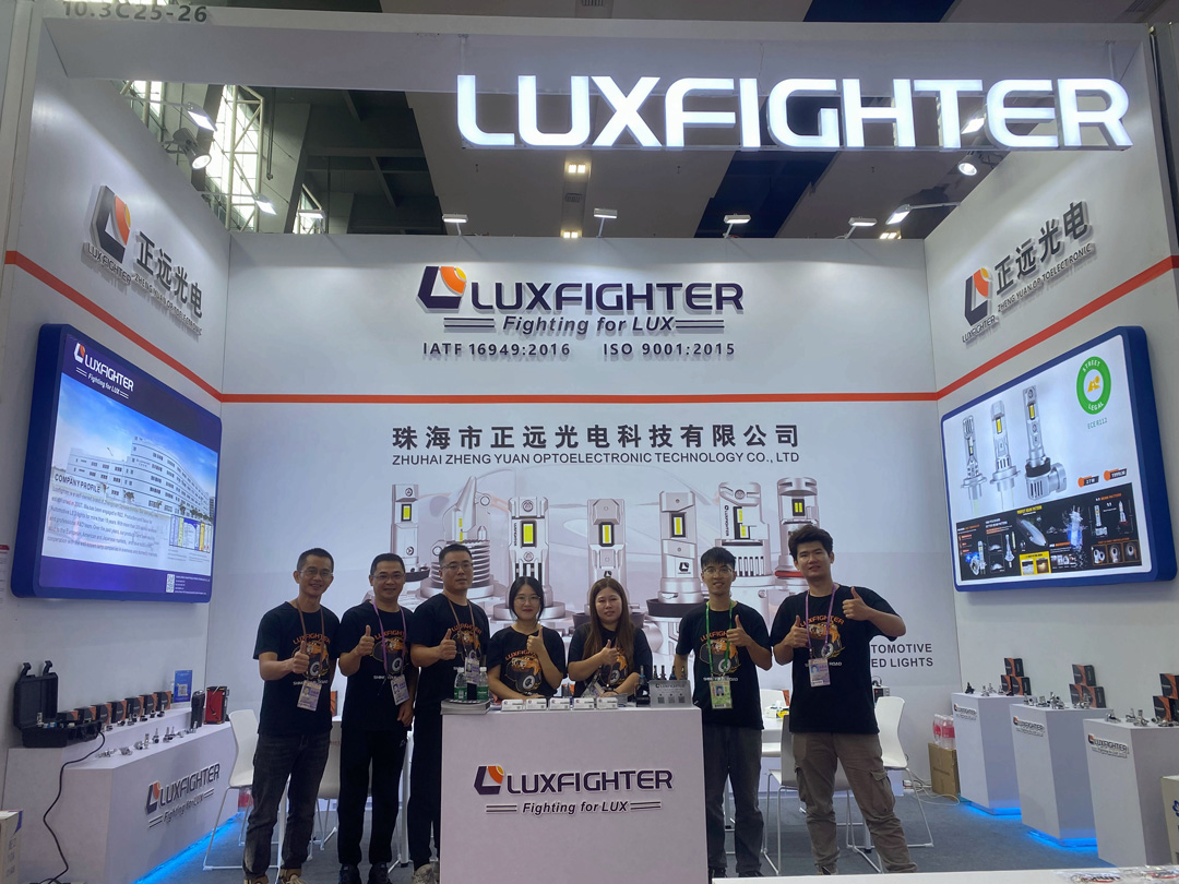 Luxfighter LED фарове на 134 -ия панаир на Кантон
