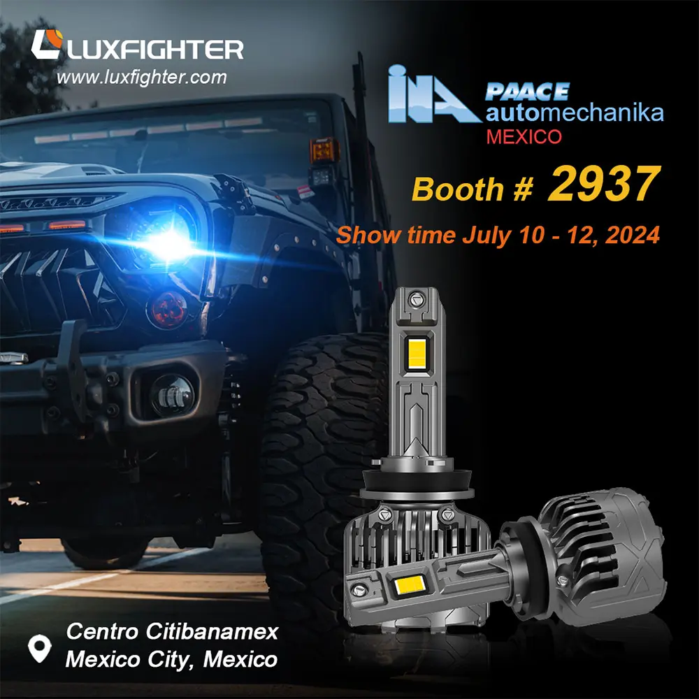 Luxfighter Car LED файл 2024 Мексико Ина Пайс