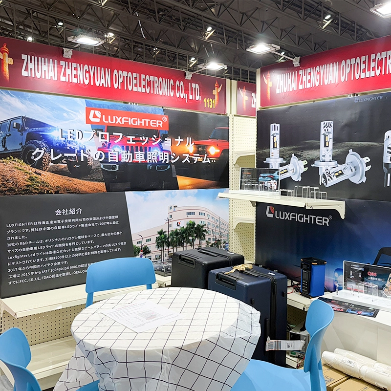Открийте LUXFIGHTER LED фарове на 2026 Токио